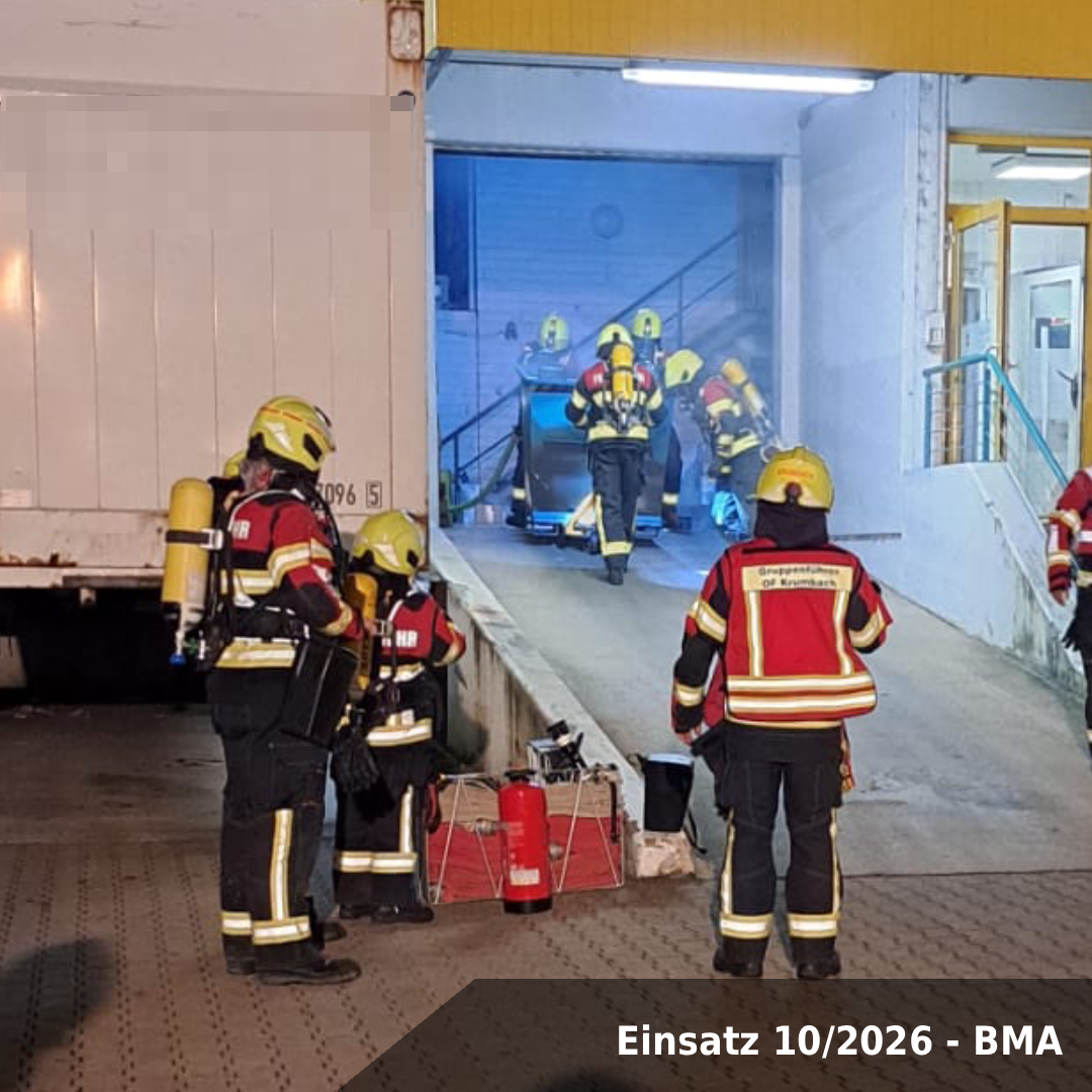 Einsatz 10/2026 – BMA/Meldereinlauf