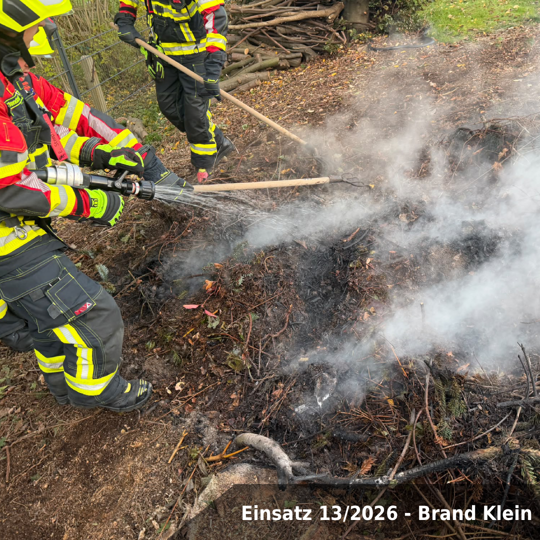 Einsatz 13/2026 – BRAND KLEIN